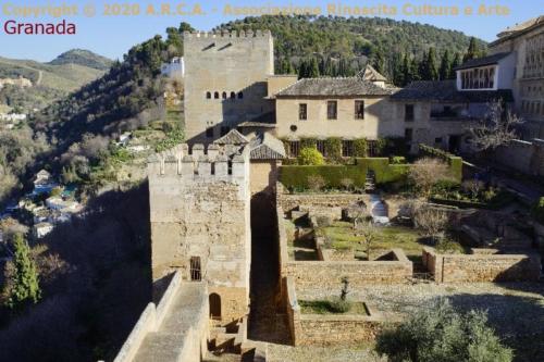 ce - Granada  Alhambra fortezza