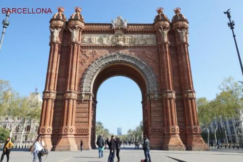 ach- Barcellona - Arco di trionfo