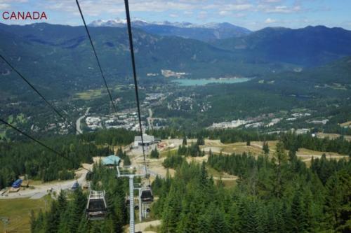 gd- Panoramica di Whistler (British Columbia) 