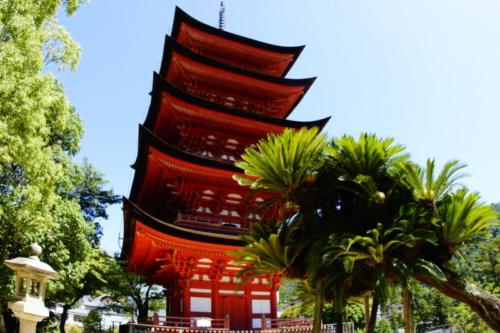 fr- Pagoda, Tempio Daisho-in, isola di Miyajima (Hiroshima)