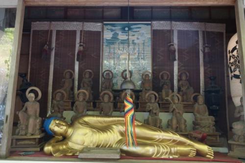 fu- Buddha, tempio Daisho-in, isola di Miyajima (Hiroshima)