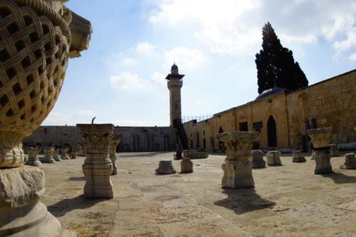 ba- Minareto, Spianata delle Moschee- Gerusalemme