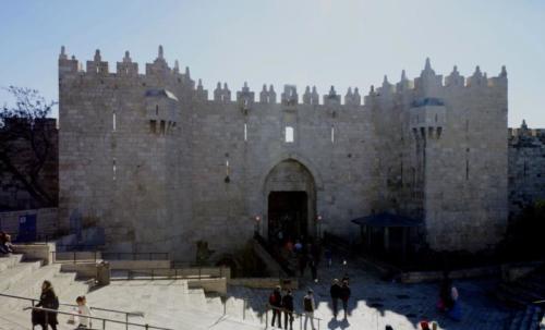 bc- Damascus Gate- Gerusalemme  